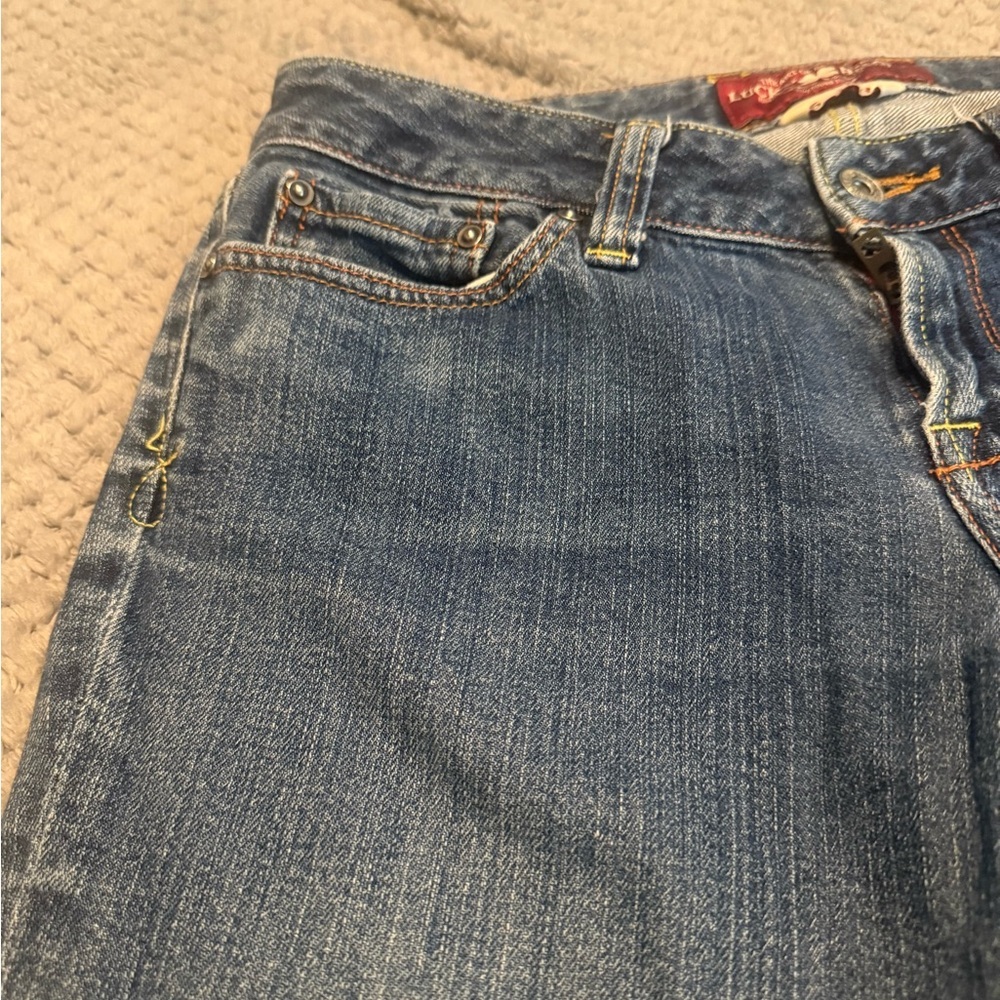 👖 Lucky Brand Lola Skinny Jeans Size 6 / 28 | Medium Wash | Classic Stretch - Picture 2 of 7